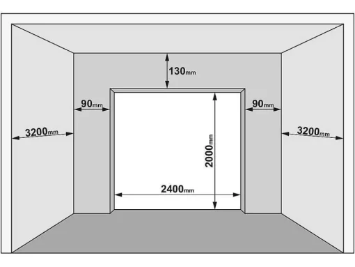 Sectionale Garagedeur Met Somfy Motor Cassette Centrale Deur Wit - Caopas