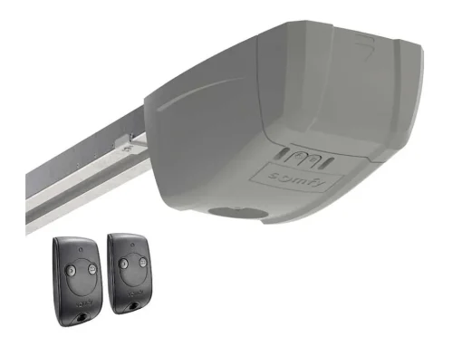 Sectionale Garagedeur Met Houteffect En Somfy Motor - Prieta