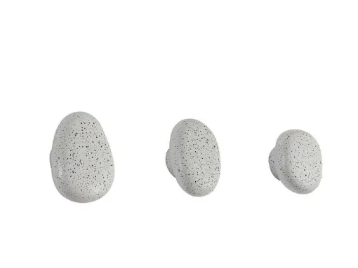 Set Van 3 Badkamerhaakjes In Terrazzo - 3 Groottes - Stochi