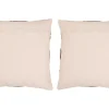 Set Van 2 Getufte En Bedrukte Kussens - 45 X 45 Cm - Katoen - Meerdere Kleuren - Magna