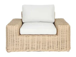 Set Van 2 Tuinstoelen Obidos Van Gevlochten Hars