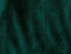 Set Van 2 Verduisterende Gordijnen Van Velours - L135 X H250 Cm - Groen Met Zilverkleurige Ogen - Darrel