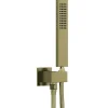 Set Van Inbouwdouche Met Mechanische Mengkraan - Goud Met Satijnafwerking - Tocantis
