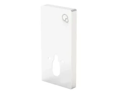 Set Voor Hang-Wc Van Wit Keramiek Met Decoratief Voorwandsysteem - Huro Ii