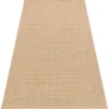 Sisal Tapijt Timo 5979 Buitenshuis Kader Donker Beige 240X330 Cm