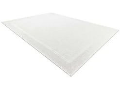 Sisal Tapijt Timo 5979 Buitenshuis Kader Wit 60X100 Cm