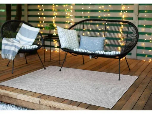 Sisal Tapijt Timo 6272 Buitenshuis Grijskleuring 200X290 Cm