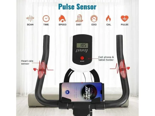 Spin Bike Stationaire Indoor Cycling Bike Met Riemaandrijving 8Kg Vliegwiel