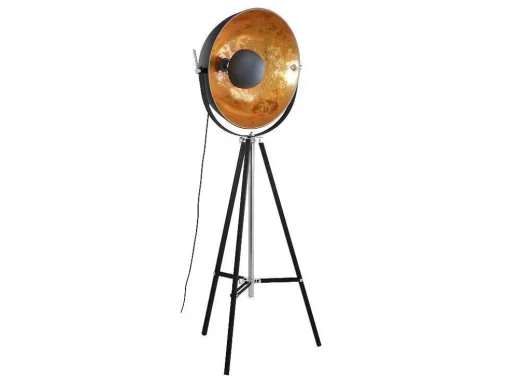 Staande Lamp Movie - H. 166 Cm - Koperkleurig Van Het Merk Inside Art