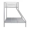 Stapelbed Elevatio Iii - 90/140 X 190 Cm - Metaal - Zilver
