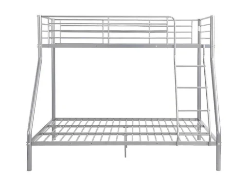 Stapelbed Elevatio Iii - 90/140 X 190 Cm - Metaal - Zilver