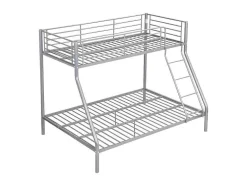 Stapelbed Elevatio Iii - 90/140 X 190 Cm - Metaal - Zilver