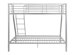 Stapelbed Elevatio Iii - 90/140 X 190 Cm - Metaal - Zilver