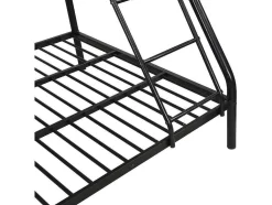 Stapelbed Elevatio Iv - 90 En 140 X 190 Cm - Staal - Zwart
