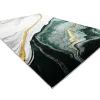 Tapijt Emerald Exclusief 1017 Glamour, Stijlvol Marmer Fles Groen / Go 140X190 Cm
