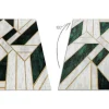 Tapijt Emerald Exclusief 1015 Glamour, Stijlvol Marmer, Geometrisch Fl 120X170 Cm