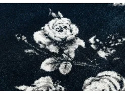 Tapijt Gnab 60642734 Bloemen , Rozekleuringe Blauw / Wit 140X200 Cm