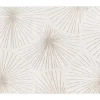 Tapijt Met Afwerking In Goudkleurig Lurex Livno - 120 X 170 Cm - Beige