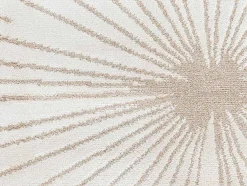 Tapijt Met Afwerking In Goudkleurig Lurex Livno - 120 X 170 Cm - Beige