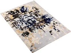 Tapijt Met Geometrisch Design Van 100% Handgeweven Wol - 160 X 230 Cm - Meerdere Kleuren - Irving