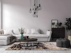 Tapijt Met Geometrisch Design Van 100% Handgeweven Wol - 160 X 230 Cm - Meerdere Kleuren - Irving
