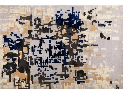 Tapijt Met Geometrisch Design Van 100% Handgeweven Wol - 160 X 230 Cm - Meerdere Kleuren - Irving