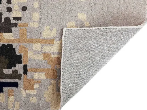 Tapijt Met Geometrisch Design Van 100% Handgeweven Wol - 160 X 230 Cm - Meerdere Kleuren - Irving