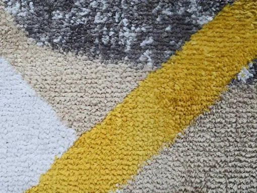 Tapijt Moderne Stijl Picadilly - 160X230Cm - Grijs, Zwart En Goud