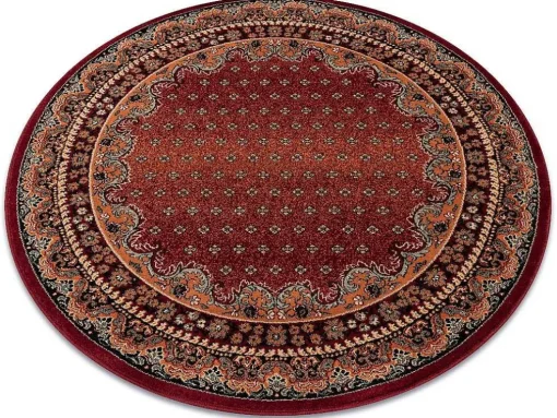 Tapijt Polonia Rond Baron Bordeaux Cercle 200 Cm