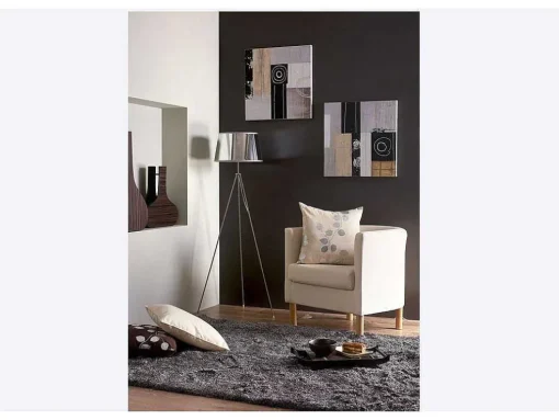 Tapijt Shaggy Dolce Antraciet - Polyester - 140 X 200 Cm
