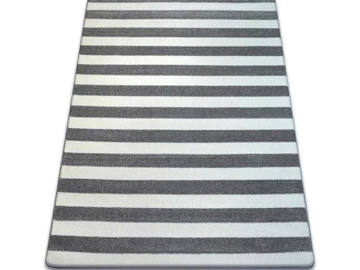 Tapijt Sketch - F758 Grijs /Wit - Strepen 200X290 Cm
