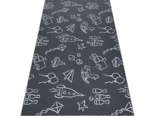 Tapijt Voor Kinderen Toys Speelgoed, Om Mee Te Spelen, Kinderen - Grij 400X500 Cm