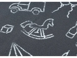 Tapijt Voor Kinderen Toys Speelgoed, Om Mee Te Spelen, Kinderen - Grij 400X500 Cm