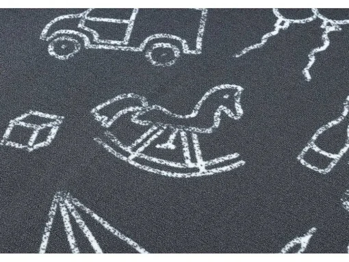 Tapijt Voor Kinderen Toys Speelgoed, Om Mee Te Spelen, Kinderen - Grij 400X500 Cm