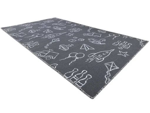 Tapijt Voor Kinderen Toys Speelgoed, Om Mee Te Spelen, Kinderen - Grij 400X500 Cm