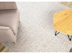 Tapijt Wol Angel 7901 / 52022 Geometrisch Beige / Grijs 200X300 Cm