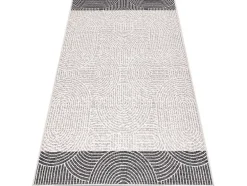 Tapijt Wol Angel 7901 / 52022 Geometrisch Beige / Grijs 200X300 Cm