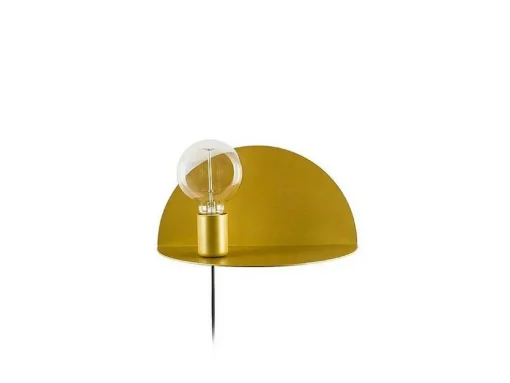 Taranto Wandlamp, Goud, 30 X 15 X 15 Cm, Epikasa