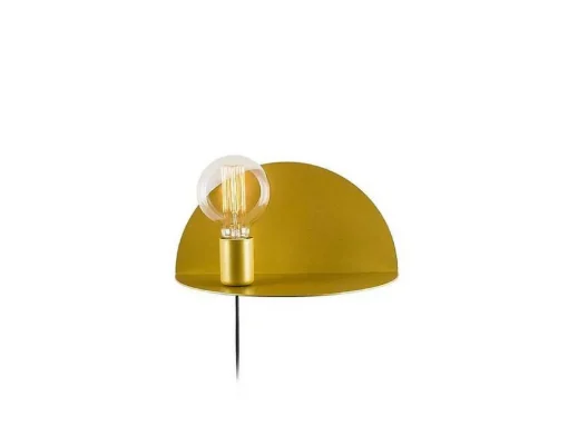 Taranto Wandlamp, Goud, 30 X 15 X 15 Cm, Epikasa
