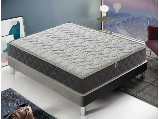 Traagschuimmatras - 11 Comfortzones - Silver Safe-Hoes 105 X 190 Cm