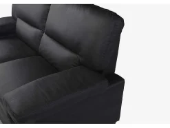 Tweezitsbank Van Buffelleer Mimas - Zwart