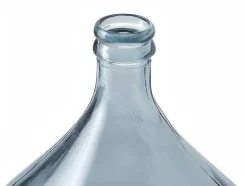 Vaas Dame-Jeanne Van Gerecycleerd Glas Silice 34L - Transparant Blauw