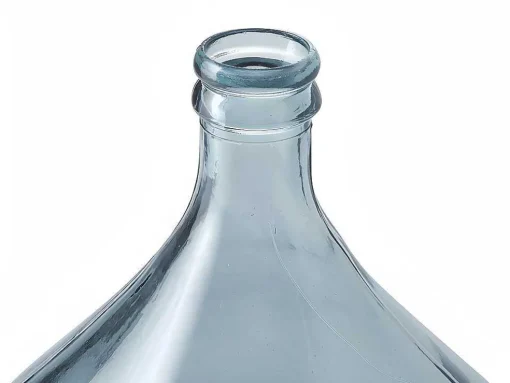 Vaas Dame-Jeanne Van Gerecycleerd Glas Silice 34L - Transparant Blauw