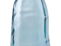 Vaas Dame-Jeanne Van Gerecycleerd Glas Pyrite H. 51 Cm - Transparant Blauw