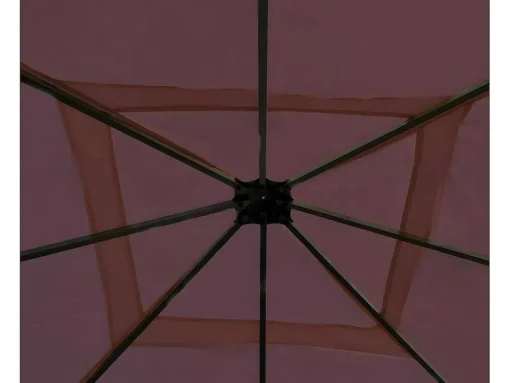 Vervangende Dakbedekking Voor Pergola Calpe Iii, Roodbruin