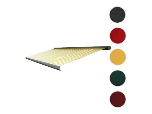 Vervangingshoes Voor Luifel H123, Polyester Geel-Wit