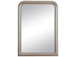 Vintage Stijl Spiegel In Paulowniahout - B. 80 X H. 110 Cm - Champagne - Heloise