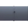 Vleugelpoort - Vol Aluminium - L350 X H180 Cm - Antraciet - Zerano