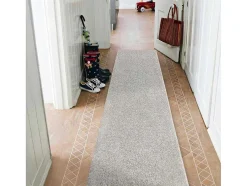Vloerbedekking Santa Fe Creme 03, Glad, Uniform, Enkele Kleur 50X500 Cm