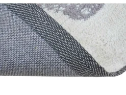 Vloerkleed 160 X 230 Cm - Roze, Grijs En Wit - Camden